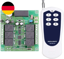 6 Kanal 230VAC Funk-Empfänger