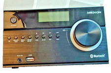  Audio System schwarz Radio MP3 CD  USB  Bluetooth Medion MD44088