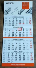 2026 Hasco Wandkalender Büro