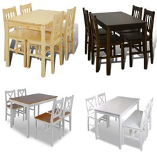Essgruppe Holztisch Esstisch