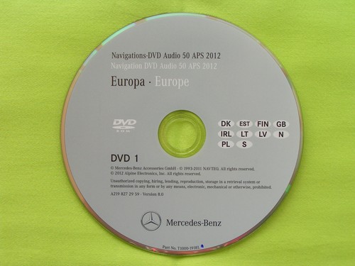 Dvd navigation mercedes benz - dvd, mercedes-benz
