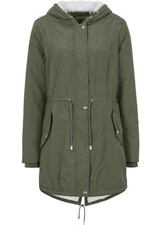 Parka mit Teddy-Futter Gr 52