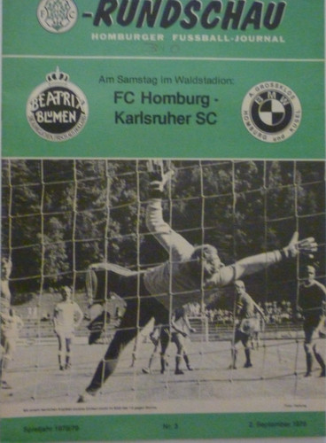 Stadionheft homburg ksc - homburg,