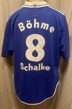 FC Schalke 04 Adidas Meister der Herzen Trikot 2000/01 + Nr.8 Böhme Gr.XL