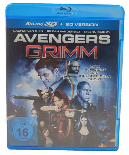Avengers grimm blu ray - grimm, 3d