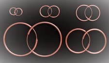 Creolen rose vergoldet silber - rose,