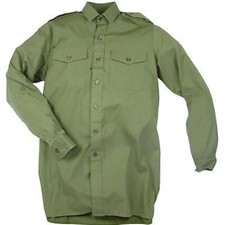 General Service Hemd Langarm British Army altes Muster grün Uniformhemd