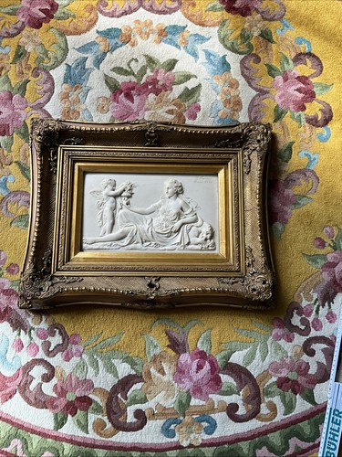 Alabaster relief wandbild - alabaster,