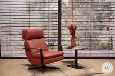 Drehsessel Jala in Leder B