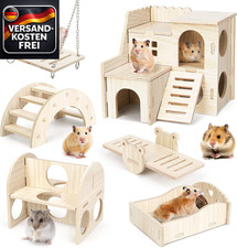 Hamster Spielzeug Set Holz mit