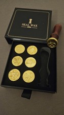 Siegelwachs Siegel Stempel Set