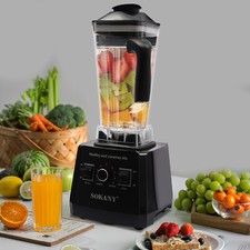 5000W Standmixer Blender 9 Gänge Hochleistungsmixer Smoothiemaker Kaffeemühle