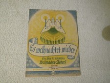 Es weihnachtet wieder Altes Notenheft Gloria Verlag mit Beilage
