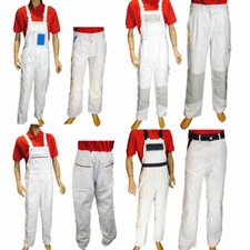 Maler Arbeitshose Latzhose Malerhose Bundhose Stuckateur Canvas Berufsbekleidung