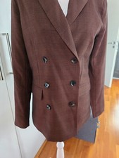Toller Blazer von Kaffe, rostbraun, Glencheck, 38, neu