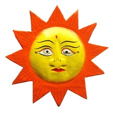 Haarspange Haarklammer "Sonne"
