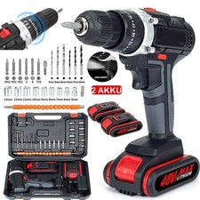 mit 2 Batterie Ladegerat Akku Schlagschrauber Akkuschrauber Schrauber Ratschen