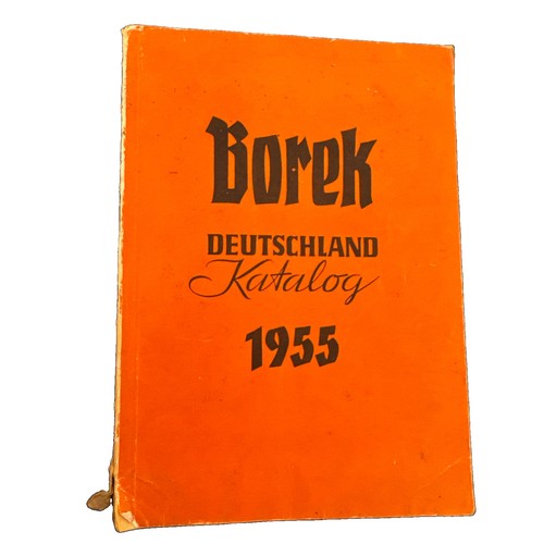 Borek deutschland katalog 1955 - borek,