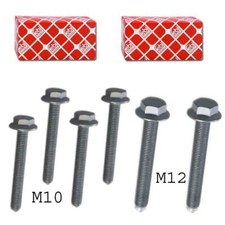 6 FEBI Querlenker Schrauben Montagesatz für Audi A3 8P VW Golf 5 6 Caddy Touran