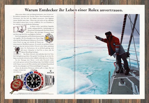 Rolex gmt master - -, reklame