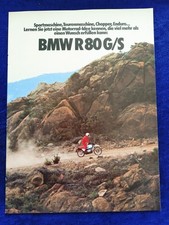 BMW Motorrad R 80 G/S Brochure