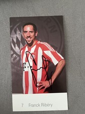 Autogrammkarte Franck Ribery