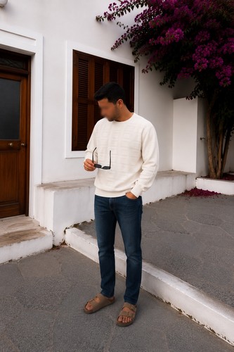 Lacoste vintage strickpullover - lacoste,
