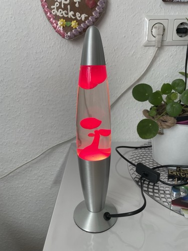 Lavalampe neon rot - lavalampe, deko