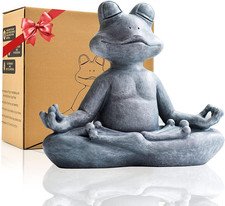 Meditation Yoga Frosch Figuren