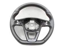 Lenkrad ohne Airbag rote Naht