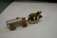 PREISER H0 HOLZ ODELWAGEN KUTSCHE mit JAUCHEFASS     OW186/46