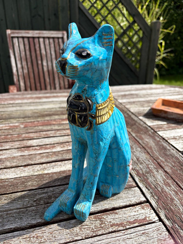 ägyptische katzenfigur deko - Ägyptische,