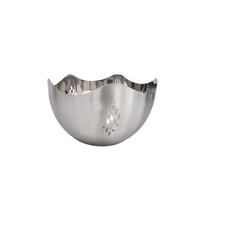 Obstschale Edelstahl Schale D= 23 cm silberfarben stabil Gastro Schulz 211200