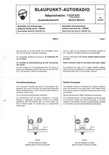 Service-Manual Blaupunkt