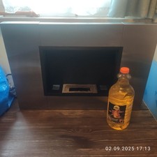 Gelkamin Ethanolkamin Kaminofen Wandkamin Kamin Ofen Wandkamin  + 3 Liter Gel