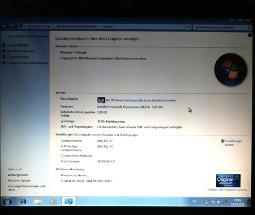 Ibm thinkpad r52 type - thinkpad,