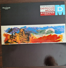 Depeche Mode - Stripped - 12" Vinyl-Maxi Germany - 1987 - "12" in Circle - NM/NM