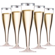 Champagnergläser Kunststoff