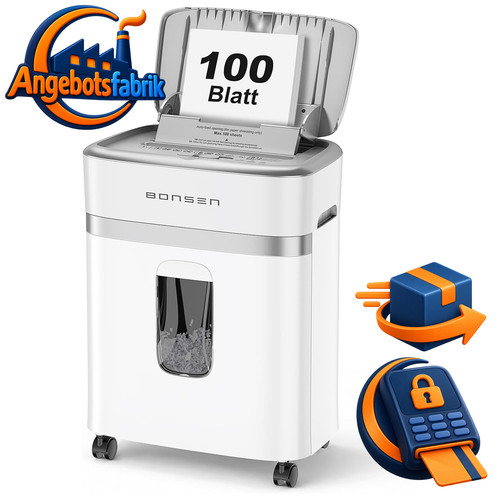 Aktenvernichter 100 blatt - aktenvernichter,