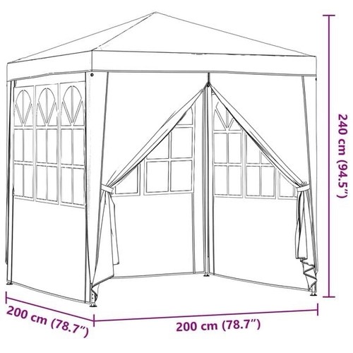 Pavillon zelt faltpavillon mit - pavillon,