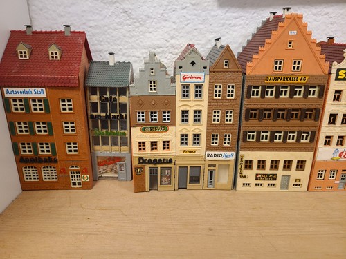 28x miniatur modellbauhäuser - miniatur,