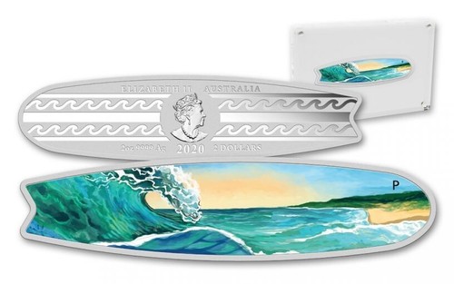 2oz 2020 surfboard 999 silver - 2oz,