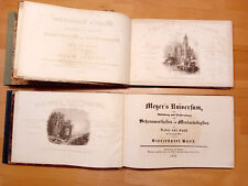 Meyer's Universum, 5 Bände in 4, 172 Stahlstiche.