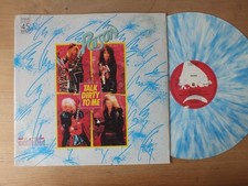 Poison - Talk Dirty To Me    12" Maxi  Blue Marbled   Vinyl  vg++
