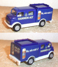 Grell/ Mercedes 1113 - Hannen Alt Feuerwehr/Bierkastenmodell /circa 1:87 Rarität