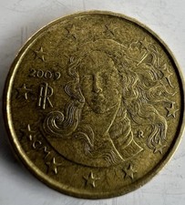 10-Euro Cent Italia 2009 Kursmünze Umlaufmünze Sammelmünze Selten Gedenkmünze