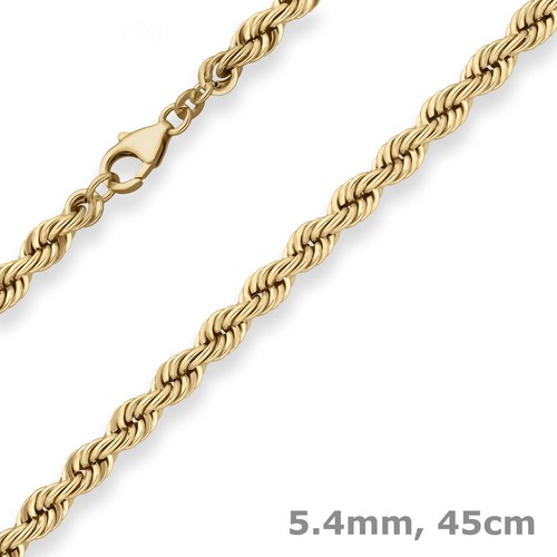 4mm kordelkette goldkette - kordelkette,