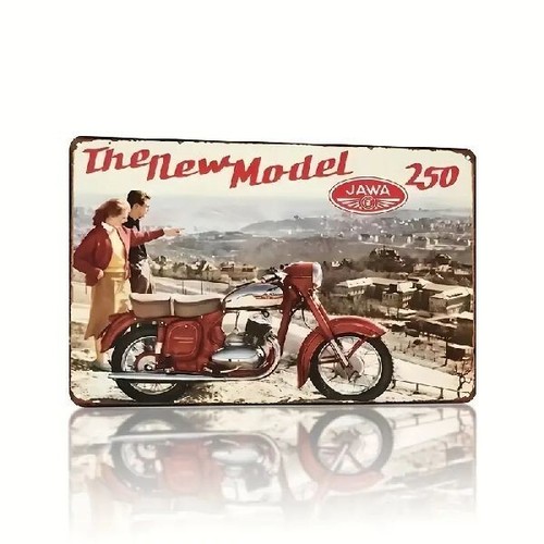 Blechschild jawa 250 motorrad - 250,