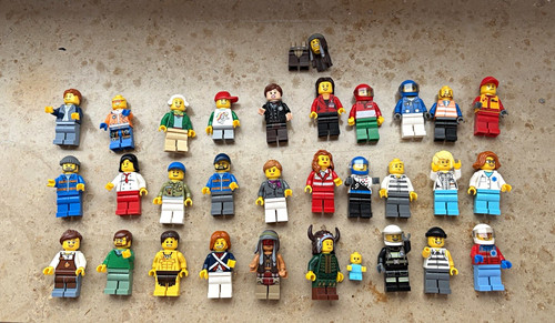 Lego minifiguren konvolut - minifiguren, +