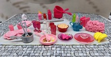 Barbie Mattel Küchenset Geschirr und Töpfe Zubehör 